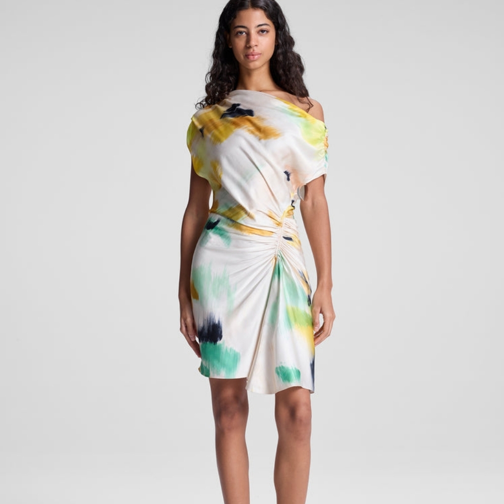 A.L.C. Poppy Satin Mini Dress